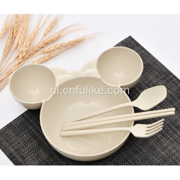 4-delige Minnie Mouse Shape Baby-servies